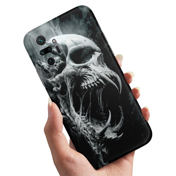 Xiaomi Redmi Note 10 Pro - Skal/Mobilskal Skull