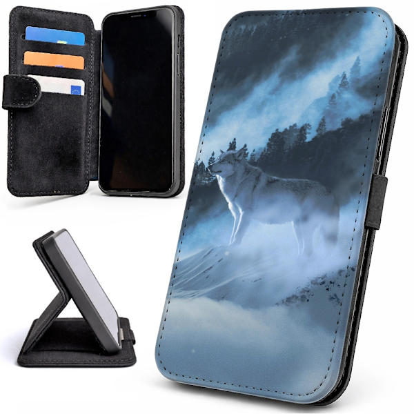 Lommebok Deksel / Mobildeksel til iPhone 11 - Arctic Wolf