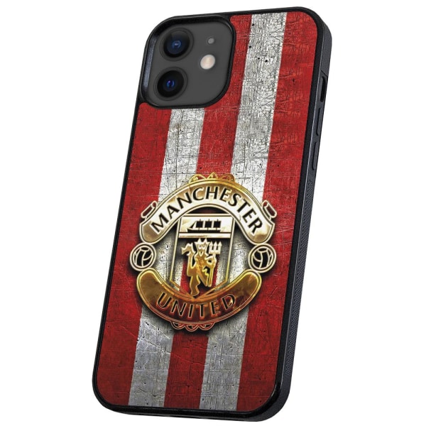 iPhone 12/12 Pro - Deksel/Mobildeksel Manchester United Multicolor