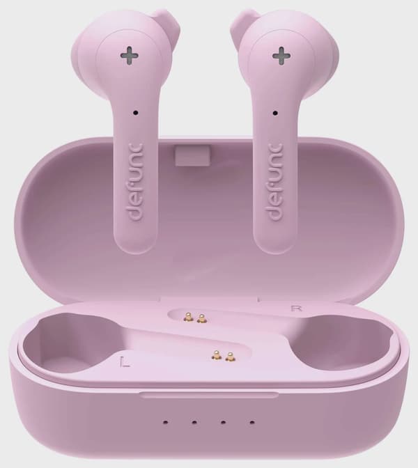 Defunc TRUE BASIC II TWS Hybrid In-Ear BT Hörlur Rosa