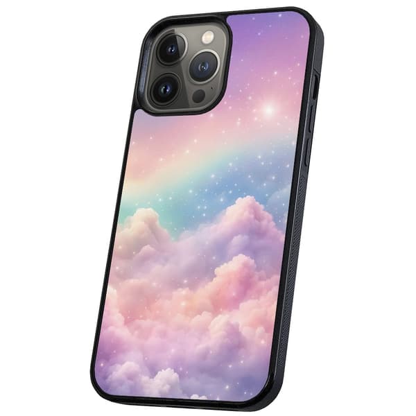 iPhone 16 Pro - Kuoret/Suojakuori Rainbow Clouds