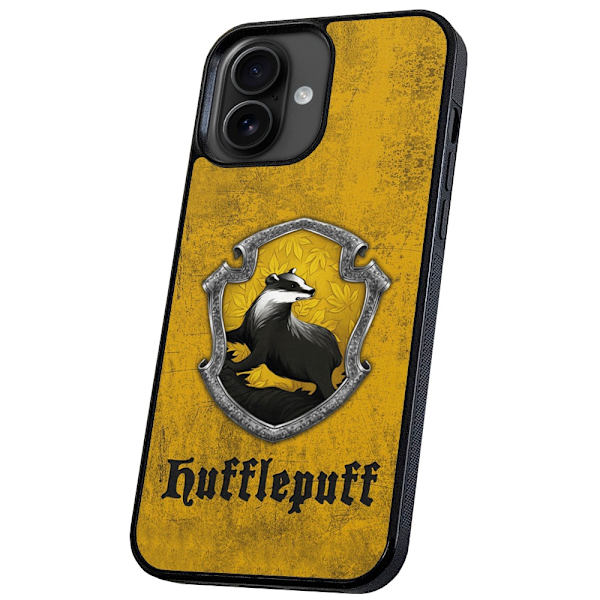 iPhone 16 Plus - Deksel/Mobildeksel Harry Potter Hufflepuff
