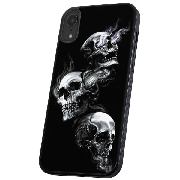 iPhone X/XS - Cover/Mobilcover Skulls