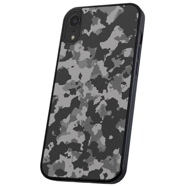 iPhone X/XS - Cover/Mobilcover Kamouflage Multicolor