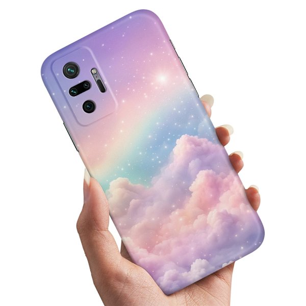 Deksel / Mobildeksel til Xiaomi Redmi Note 10 Pro - Rainbow Clouds