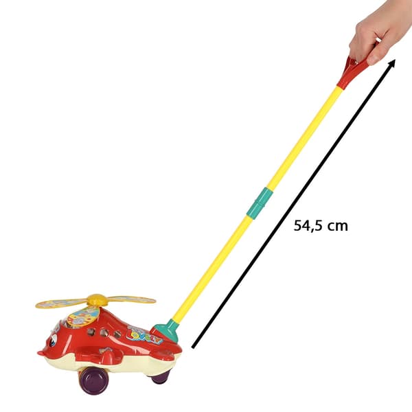 Helikopterflygplan med tryckspak & ljud