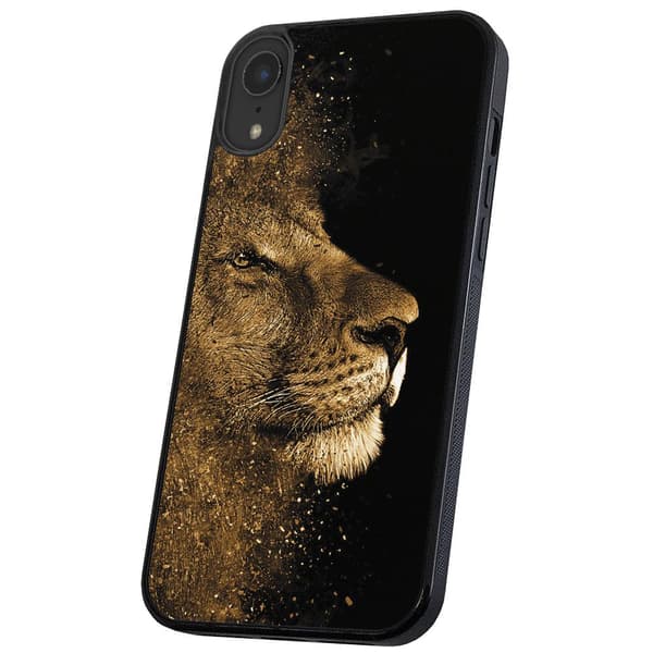 iPhone X/XS - Skal/Mobilskal Lion multifärg