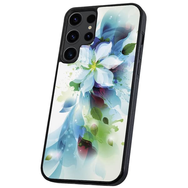 Samsung Galaxy S24 Ultra - Deksel/Mobildeksel Blomst