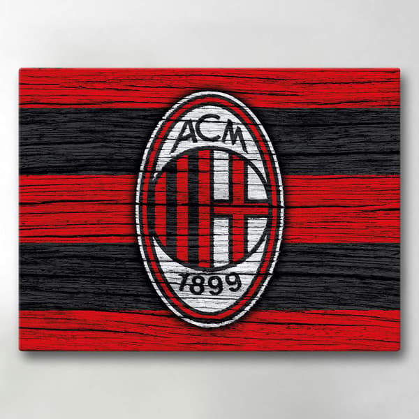 Lerretsbilde / Bilde - AC Milan - 40x30 cm - Lerret