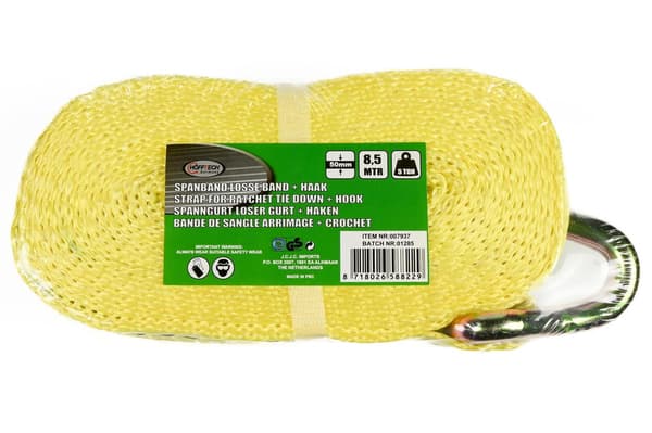 Spännband med krok 8.5 m 5 ton