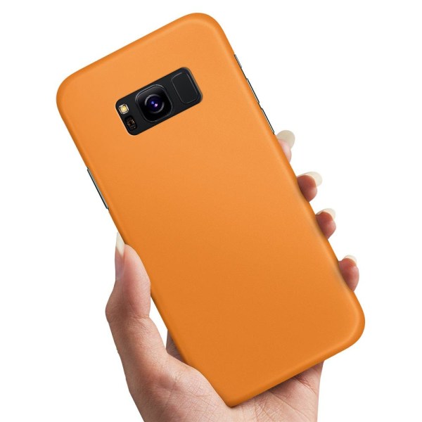 Samsung Galaxy S8 Plus - Cover/Mobilcover Orange Orange