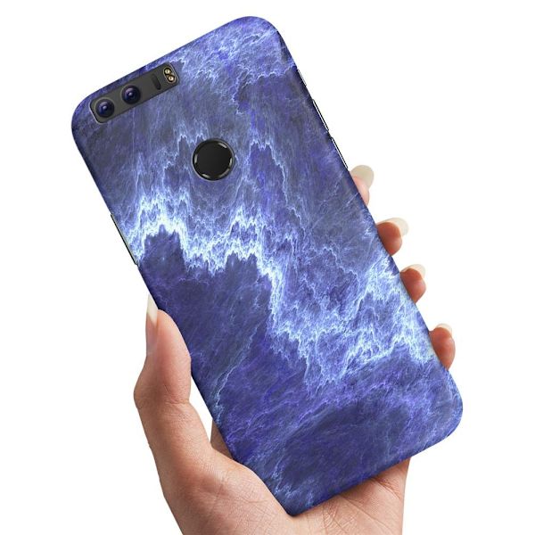 Deksel / Mobildeksel til Huawei Honor 8 - Marmor Multicolor