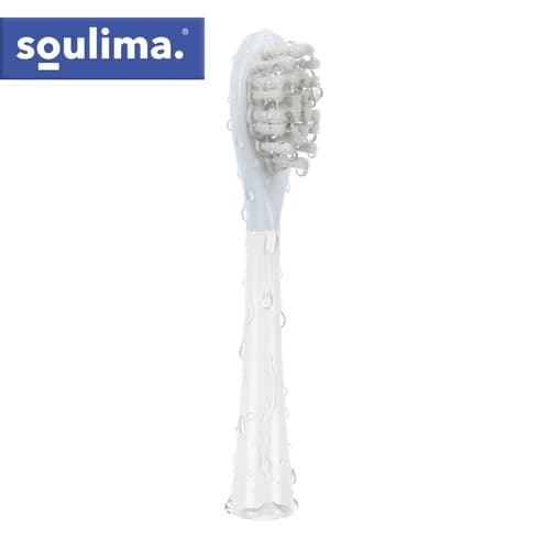 Tandborsthuvud för Soulima X800 - 2-Pack Vit