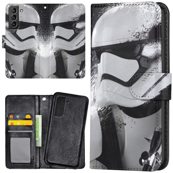 Samsung Galaxy S22 Plus - Lompakkokotelo/Kuoret Stormtrooper Sta Multicolor