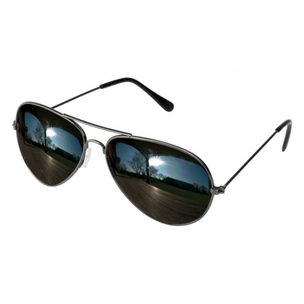 Aurinkolasit UV / Aviator - Pilottilasit Peililasi Silver one size