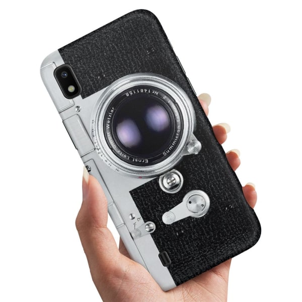 Samsung Galaxy A10 - Cover/Mobilcover Retro Kamera
