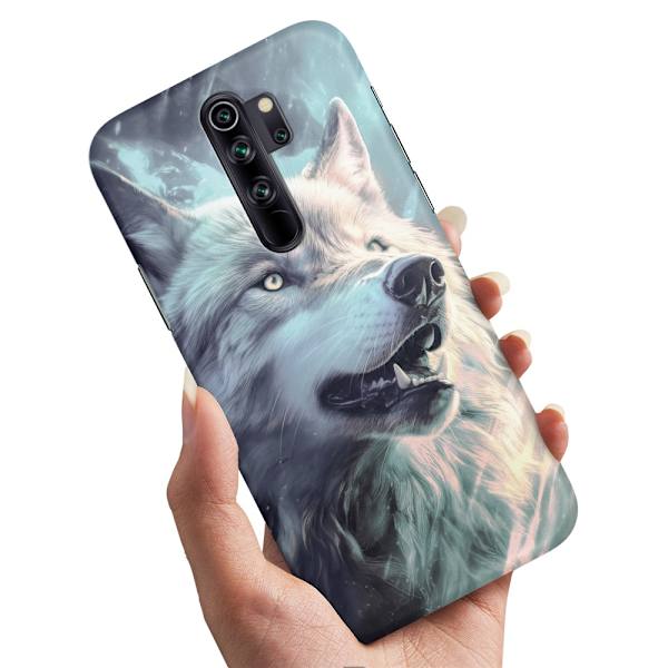 Deksel / Mobildeksel til Xiaomi Redmi Note 8 Pro - Wolf