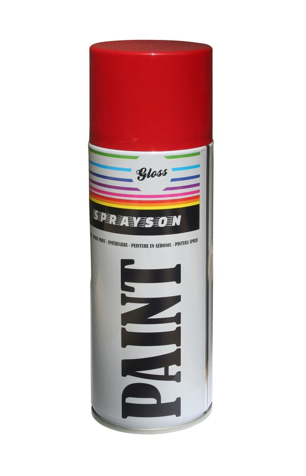 Sprayfärg 400 ml RAL3000 röd