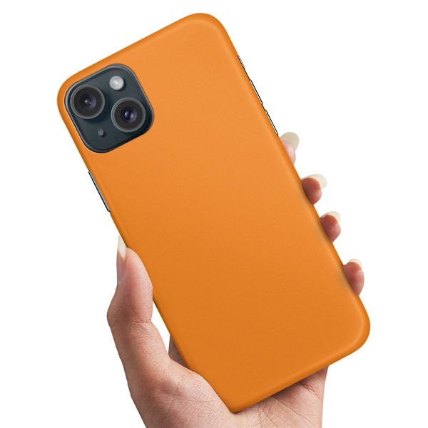 Deksel / Mobildeksel til iPhone 15 - Oransje