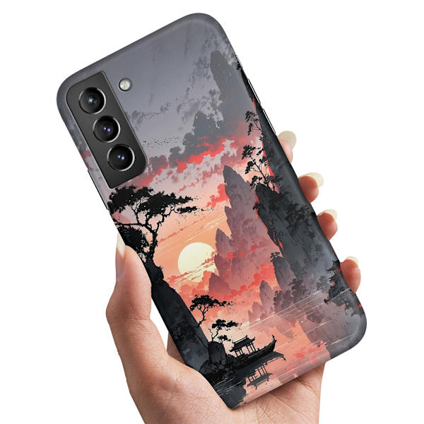 Deksel / Mobildeksel til Samsung Galaxy S21 - Sunset