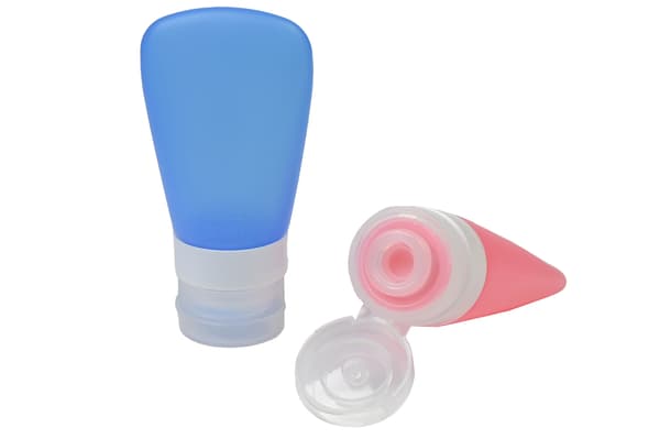 Reseflaskor silikon 2-pack