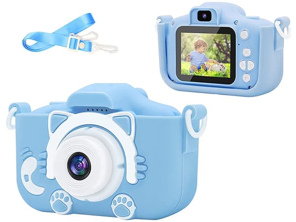 Digitalkamera / Kamera for Barn – Barnekamera Blue
