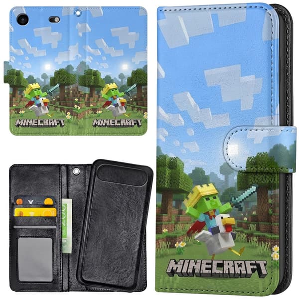 iPhone 17 Air - Plånboksfodral/Skal Minecraft