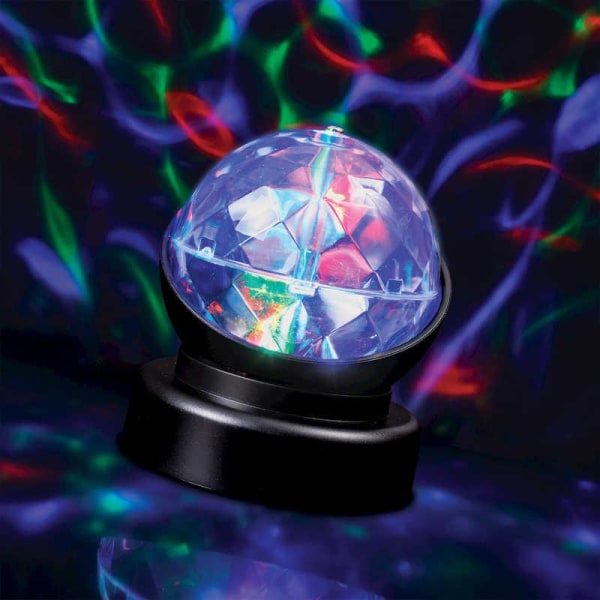 Disco-lamppu / väriä vaihtava LED-lamppu - Paristokäyttöinen Multicolor