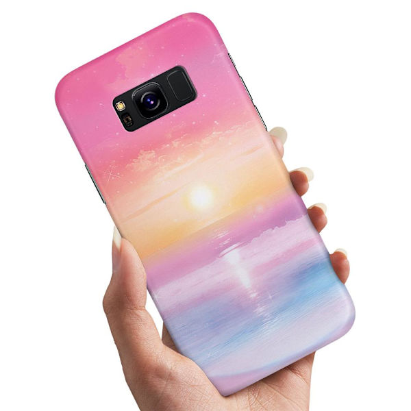 Deksel / Mobildeksel til Samsung Galaxy S8 Plus - Sunset