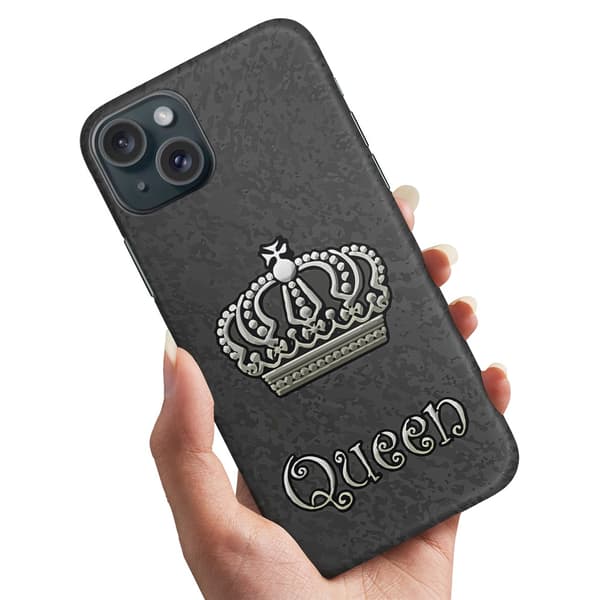 Cover / Mobilcover til iPhone 15 - Queen
