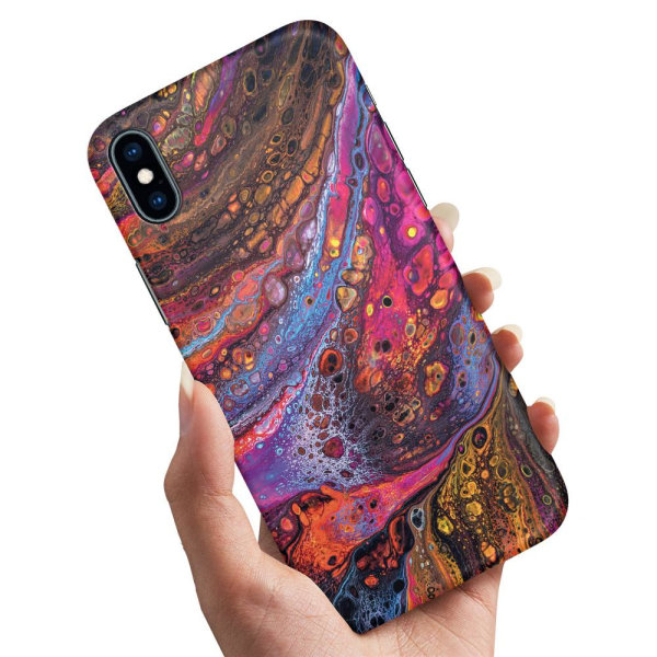 iPhone XS Max - Cover/Mobilcover Psykedelisk