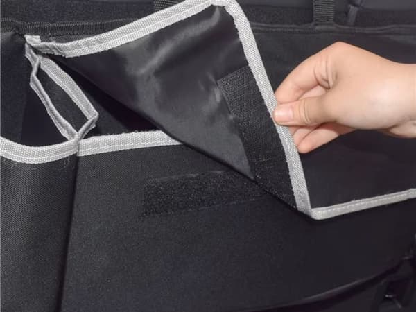 Bagageorganisatör bil hopfällbar svart