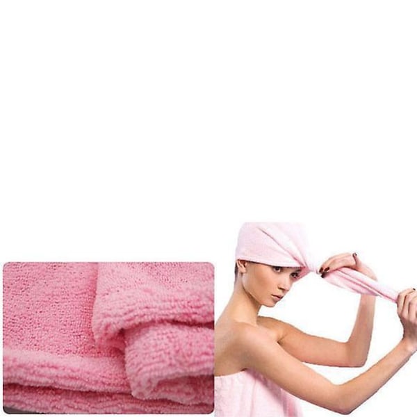 Håndklæde til håret - Mikrofiber - Håndklæde turban - Hårhåndklæde  Multicolor 2d32 | Multicolor | 55 | Fyndiq