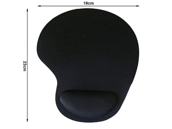 Musematte med Håndleddstøtte - Ergonomisk Musematte