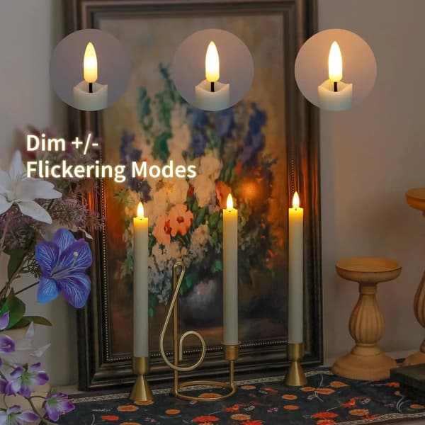 LED Lys med Fjernkontroll - 6-pak