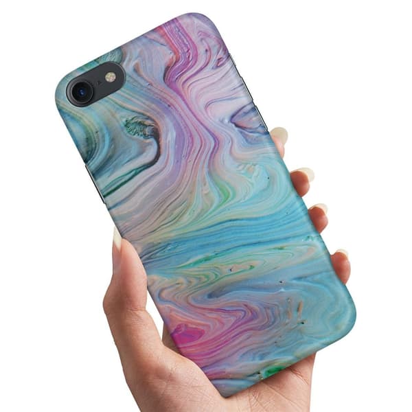 Deksel / Mobildeksel til iPhone 6 / 6s - Maling Mønster