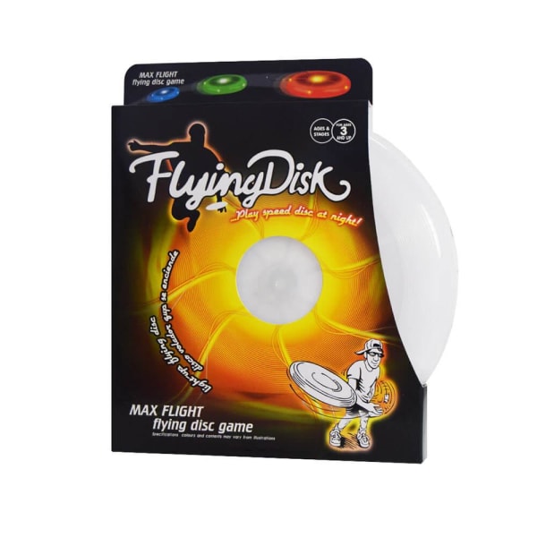 LED Frisbee - 25 cm multifärg