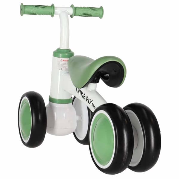 Gåcykel för barn - 4 hjul Grön
