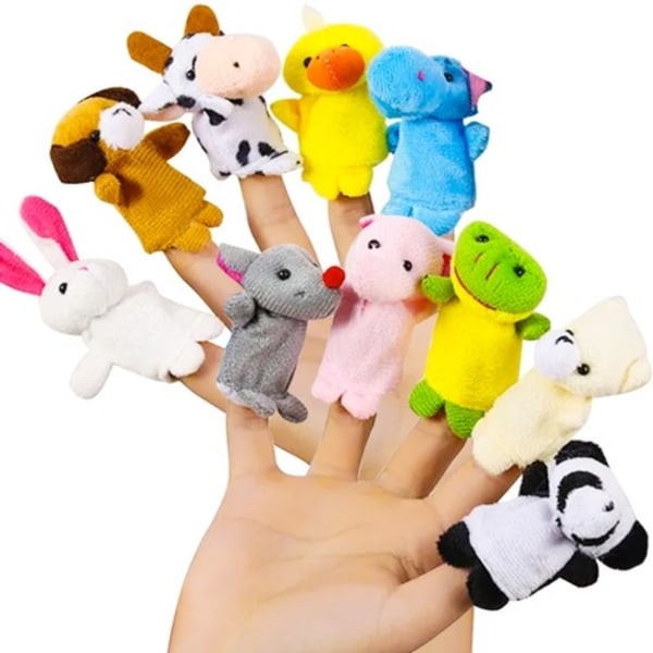 10-Pak Fingerdukke / Dukke - Ulike Figurer