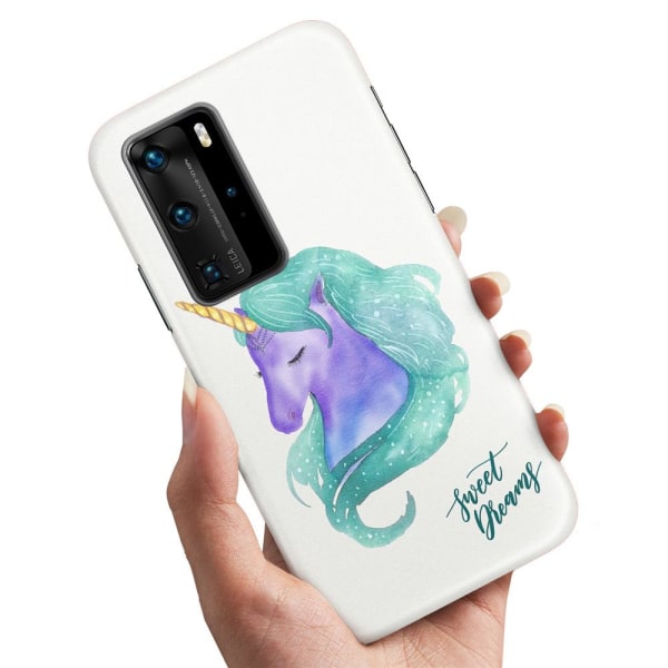 Huawei P40 - Cover/Mobilcover Sweet Dreams Pony