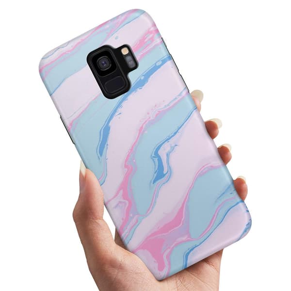 Skal / Mobilskal till Samsung Galaxy S9 - Marmor multifärg