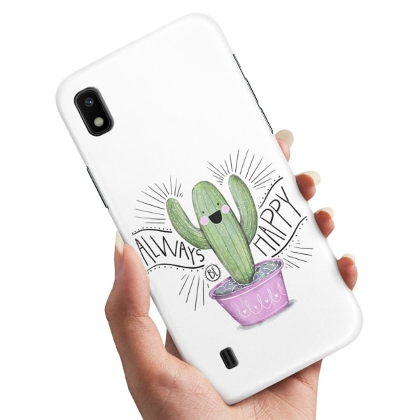 Samsung Galaxy A10 - Cover/Mobilcover Happy Cactus