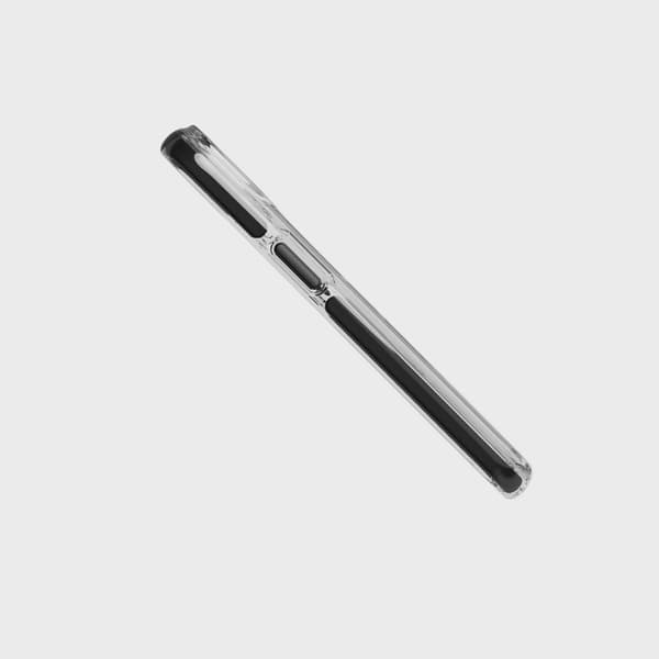 Tech21 Evo Kick MagSafe iPhone 17e/16e/15/14/13 Transparent Svart