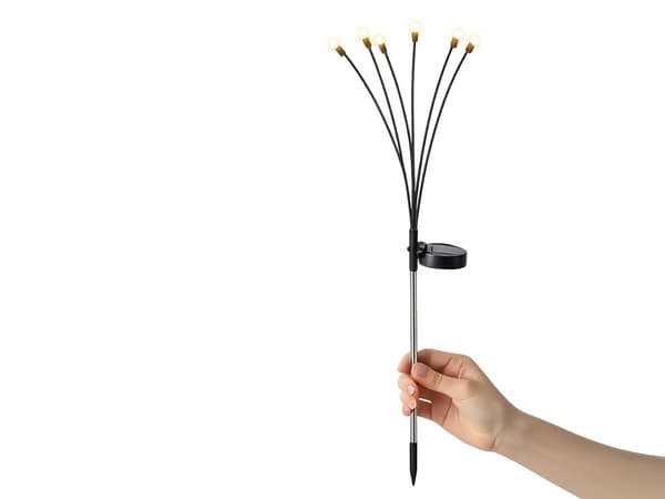 Solcellslampor klot 2 st 70 cm 6 grenar