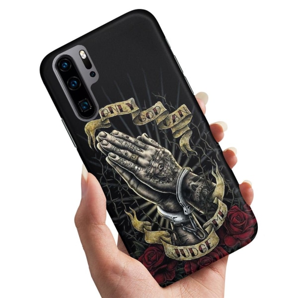 Huawei P30 Pro - Cover/Mobilcover Only God Can Judge Me