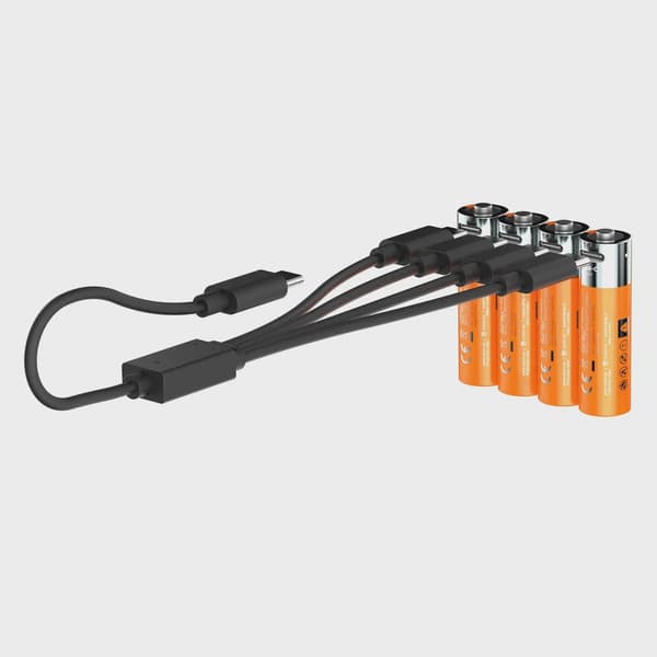 Xtorm NextGen AA-batterier USB-C uppladdningsbara 4-pack