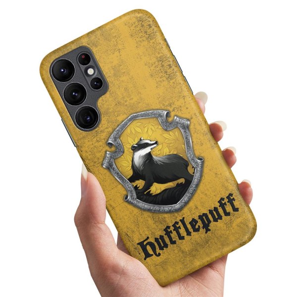 Samsung Galaxy S22 Ultra - Cover/Mobilcover Harry Potter Hufflepuff Multicolor