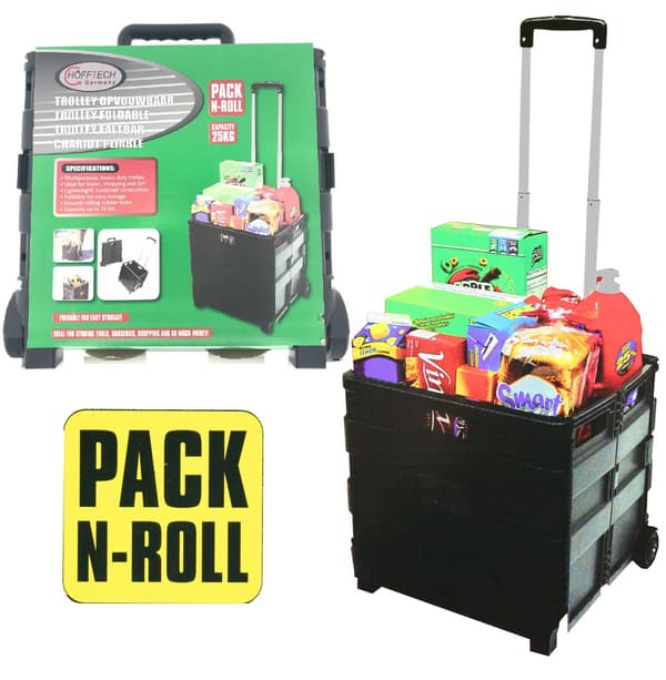 Transportvagn hopfällbar stor