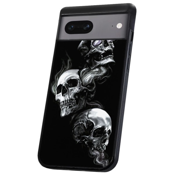 Google Pixel 7 - Deksel/Mobildeksel Skulls