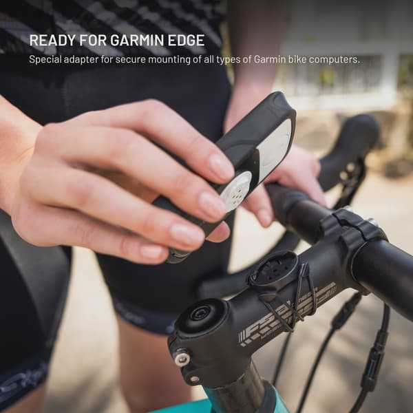 FIXED Styrfäste hållare för Garmin smartklockor 26mm Svart